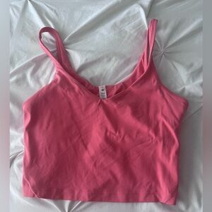 Pink Lululemon align tank